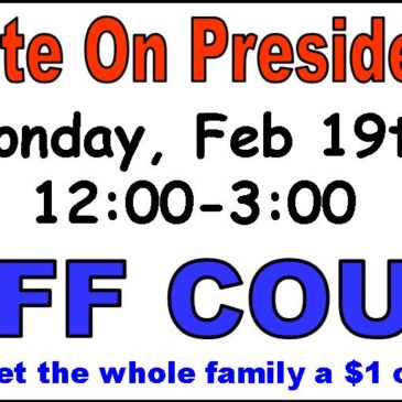 Let’s Skate on President’s Day COUPON DOWNLOAD!!!